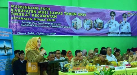 Bupati Ajak Semua Pihak Bangun Musi Rawas pada Musrenbang di Muara Beliti