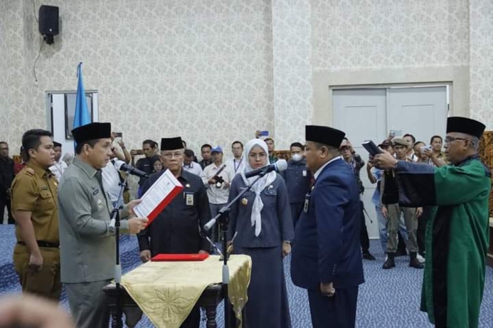 Wali Kota Lantik H Trisko Defriansyah Jadi Sekda Kota Lubuklinggau