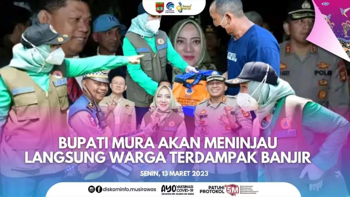 Hari ke Empat Pasca Banjir, Bupati Musi Rawas Akan Turun Lihat Kondisi Masyarakatnya