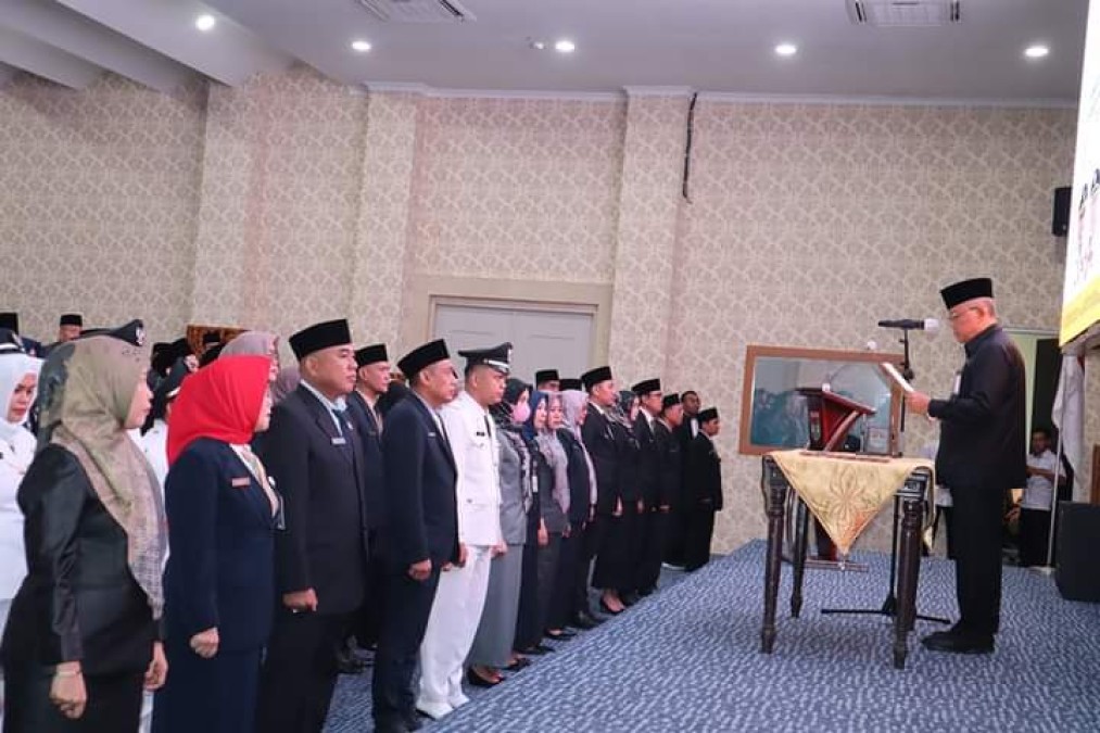 Wakil Wali Kota Lantik 106 Pejabat Baru di Pemkot Lubuklinggau
