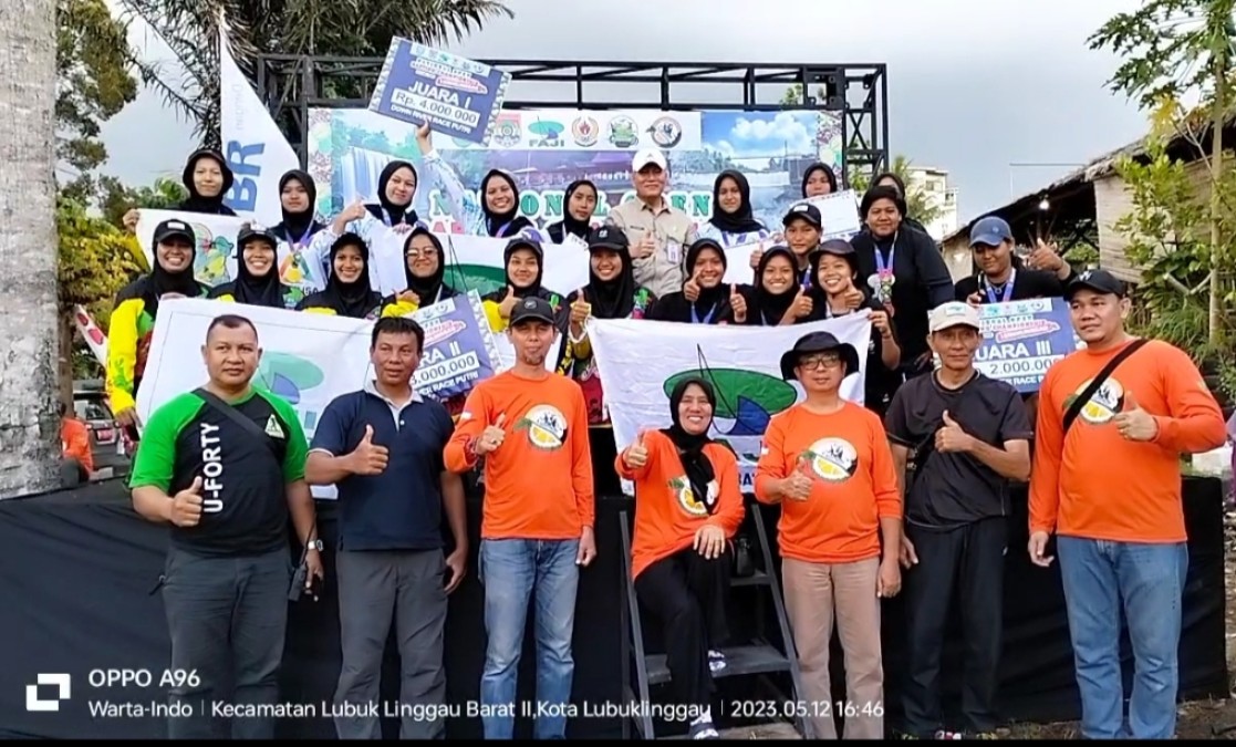 National Open Rafting Championship Lubuklinggau Sukses Digelar