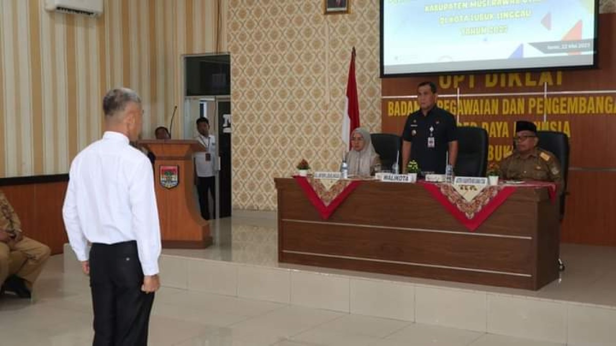 Pelatihan Kades se- Kabupaten Musi Rawas Utara Dilaksanakan di Kota Lubuklinggau