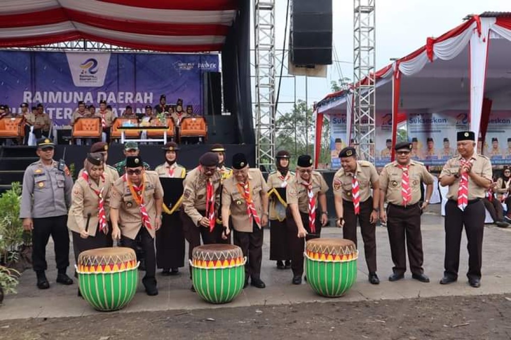 Wali Kota Lubuklinggau Tutup Raimuna Daerah Provinsi Sumatera Selatan ke VIII di Bumi Perkemahan Silampari