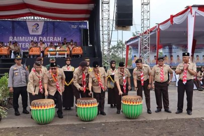 Wali Kota Lubuklinggau Tutup Raimuna Daerah Provinsi Sumatera Selatan ke VIII di Bumi Perkemahan Silampari