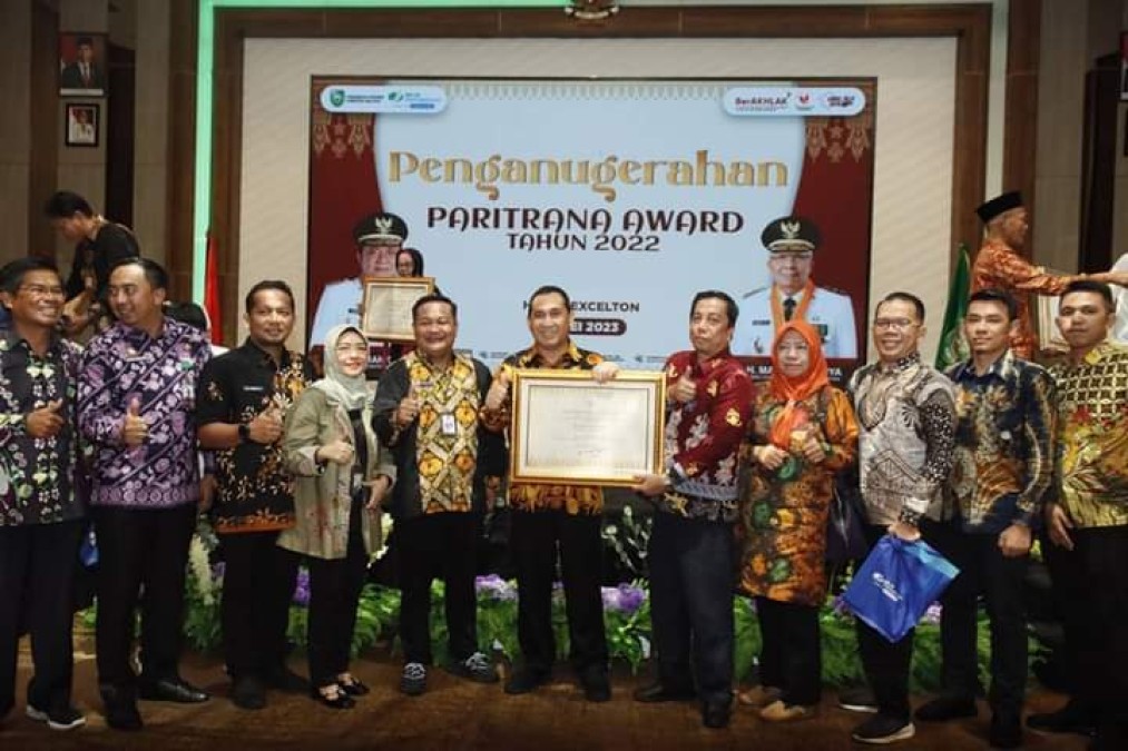 BPJS Anugerahkan Paritrana Award Kepada Wali Kota Lubuklinggau