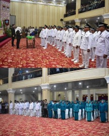 Bupati Musi Rawas Lantik 59 Kades Beserta Ketua TP PKK Serentak