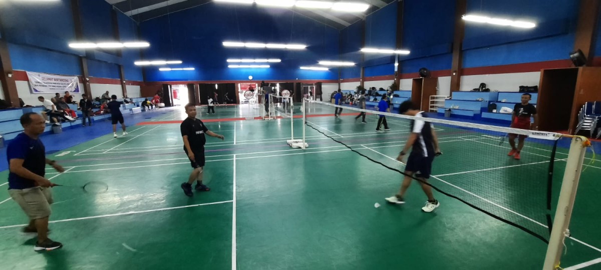BPJS Kesehatan Kedeputian Wilayah III Bersama PWI Sumsel Gelar Turnamen Bulutangkis