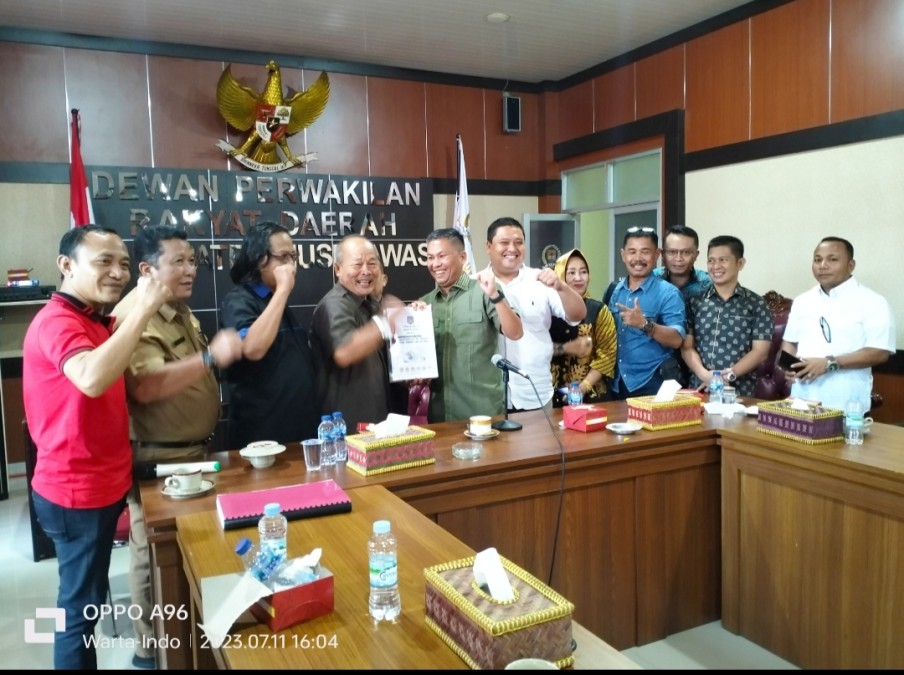 Ketua DPRD Musi Rawas Sepakat Berikan Dukungan untuk Sumselbar