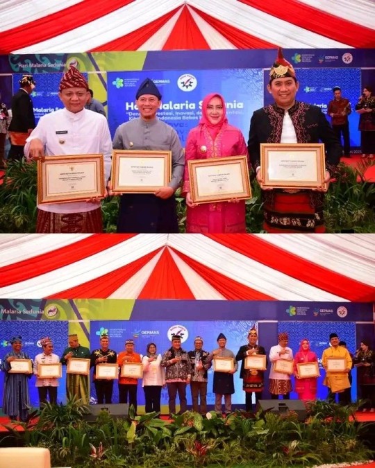 Bebas Malaria, Pemkab Musi Rawas Terima Penghargaan dari Kemenkes RI