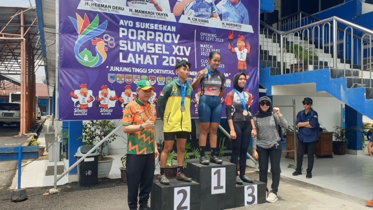 Sementara Balap Sepeda Lubuklinggau Sumbang 1 Emas, dan 1 Perunggu