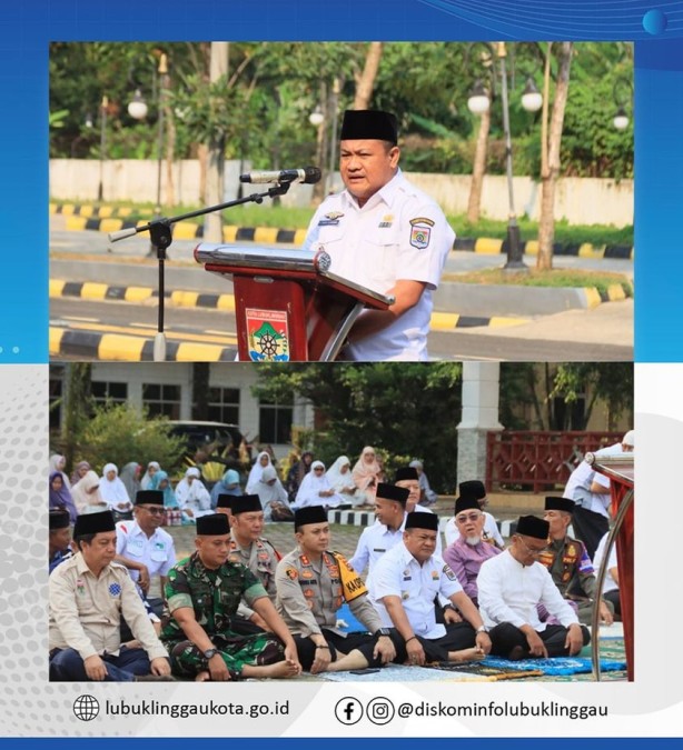 Pj Wako dan Jajaran Laksanakan Sholat Istisqo