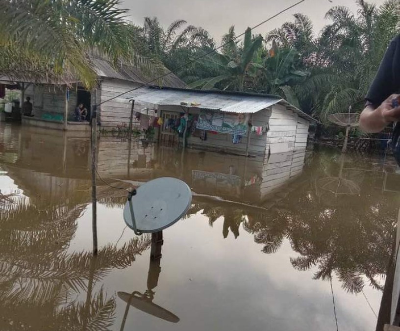 Sembatu Jaya Terendam Air, Pemkab Musi Rawas Seolah Tak Mengetahui