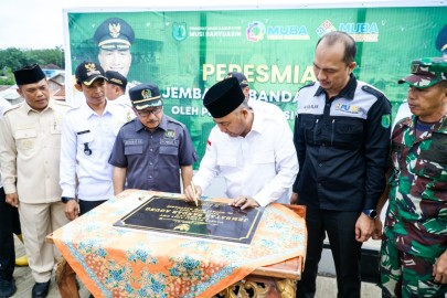 Gelontorkan Rp.80 Miliar, Pj Bupati Apriyadi Tuntaskan Infrastruktur di Lalan *Bangun 5 Jembatan Hingga 40 Kilometer Jalan Penghubung Antardesa*