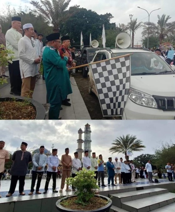 Pj Wako Lepas Kegiatan Pawai Ramadan 1445 H