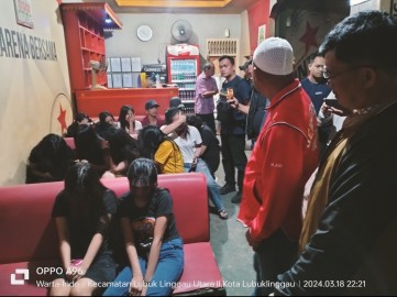Guna Menjaga Ketertiban Selama Ramadhan Kapolsek Utara Sweeping ke Tempat Hiburan Malam