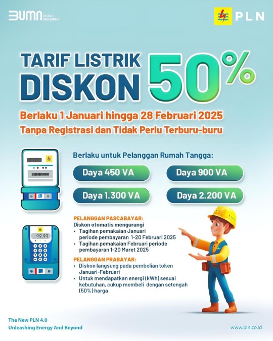 Nikmati Diskon Tarif Listrik 50%, Begini Kata Warga Lubuk Linggau