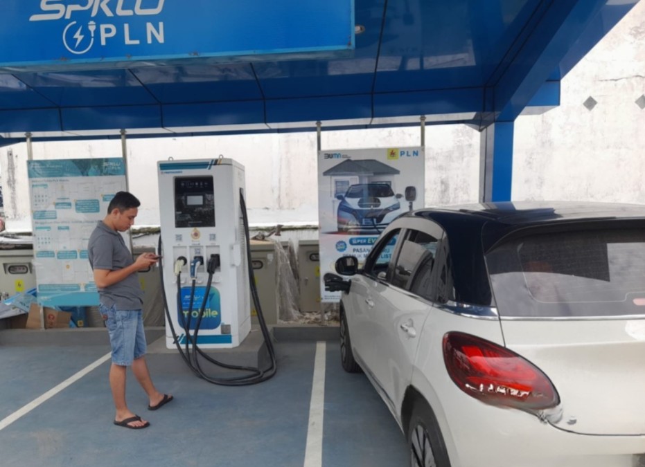 Rekor: Transaksi kWh SPKLU Milik PLN UP3 Lubuklinggau Terus Meningkat