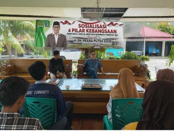 Nanan Sosialisasikan 4 Pilar Kebangsaan di Lubuklinggau, Tegaskan Komitmen Jaga Persatuan dan Awasi Revisi UU TNI