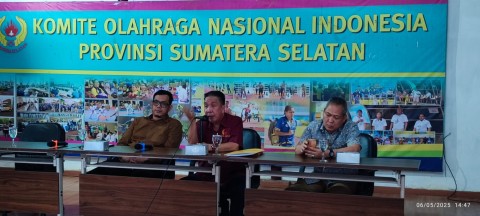 Kahar KONI Sumsel Pimpin Rapat Persiapan Porprov Ke-XV, Kesiapan Maksimal Diharapkan
