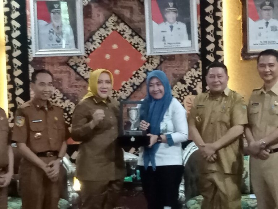 Silaturahmi, Kepala Kantor BPJS Ketenagakerjaan Kota Lubuklinggau Audiensi Dengan Bupati Musi Rawas, Hj Ratna Machmud
