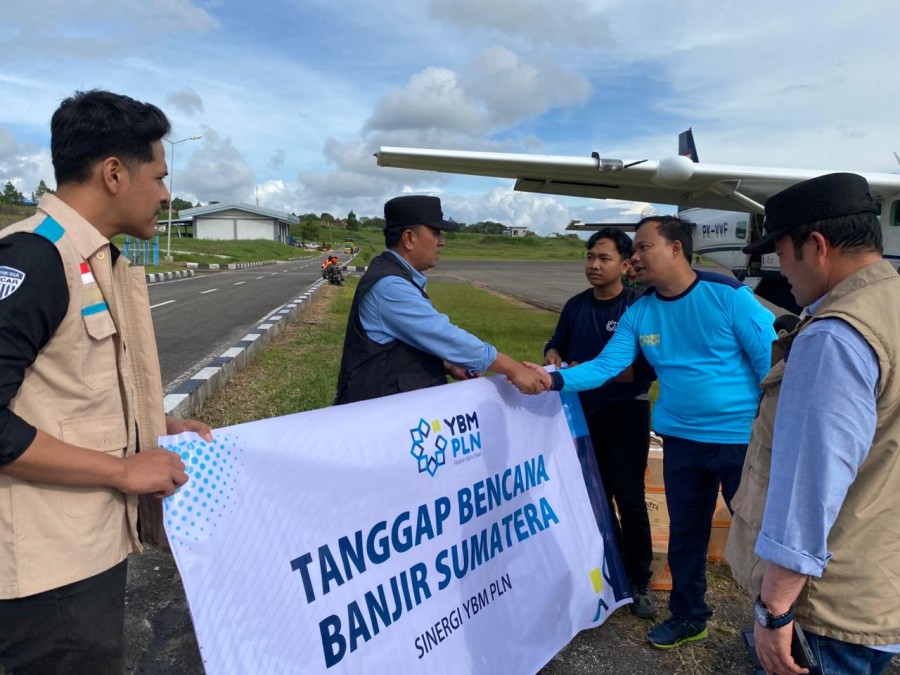 YBM PLN UID S2JB Kirim Relawan dan Logistik ke Aceh, Sumut, dan Sumbar untuk Bantu Korban Banjir