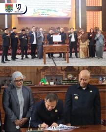 Wali Kota Hadiri Paripurna DPRD Penetapan Propemperda 2026