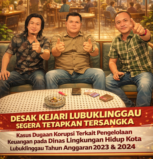 Kajari Lubuklinggau Didesak Segera Borgol Tersangka Korupsi DLH: Jangan Hanya Seremonial!