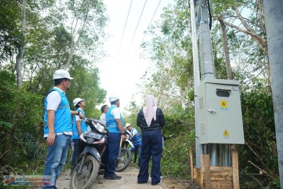 Jalankan Amanat Pemerintah, PLN Kawal Tuntas Pembangunan Infrastruktur Kelistrikan Desa Pedamaran Kabupaten OKI