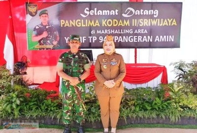Perkuat Sinergi TNI dan Pemda, Bupati Ratna Dampingi Pangdam II/Sriwijaya Kunker ke Musi Rawas 