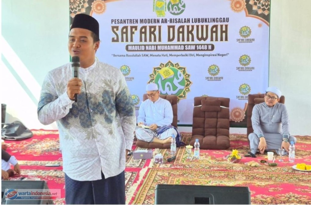 Safari Maulid Perdana SMP IQ, Momentum Dakwah dan Pembinaan Santri di Lubuklinggau