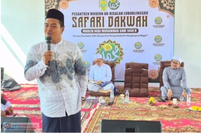 Safari Maulid Perdana SMP IQ, Momentum Dakwah dan Pembinaan Santri di Lubuklinggau
