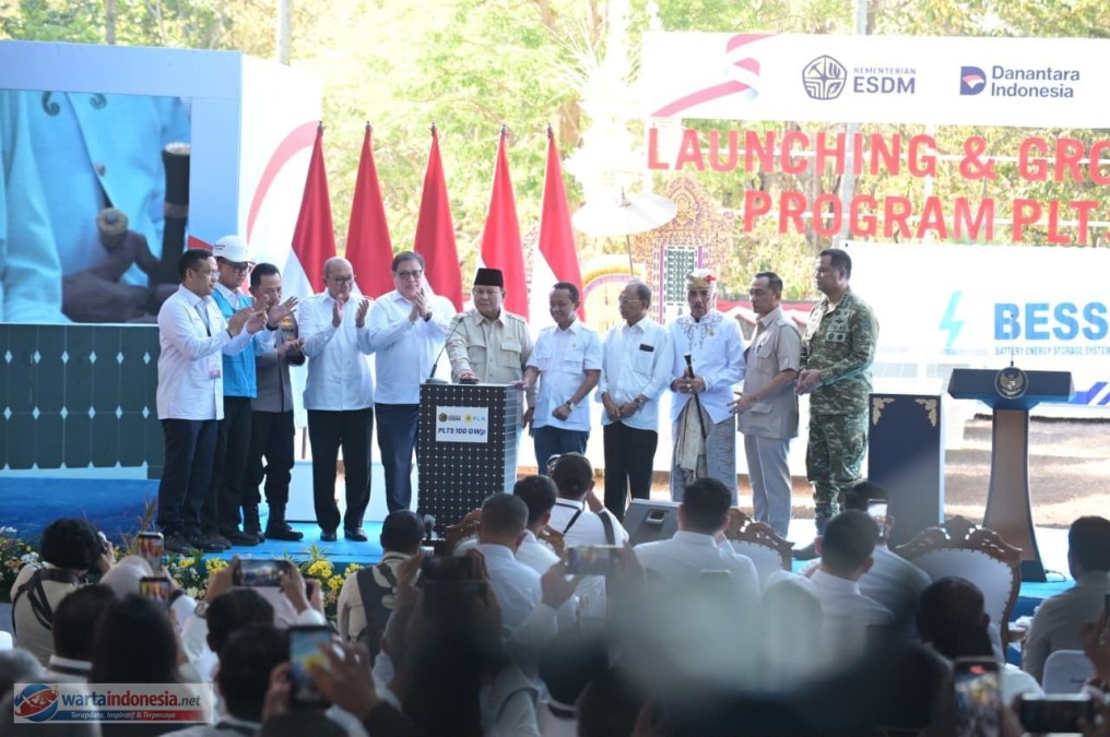 PLTS 100 GWp Diluncurkan, PLN Siap Dukung Akselerasi Pengembangan EBT Menuju Swasembada Energi