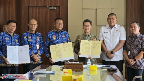Perkuat Sinergi dengan Pemerintah Kota Prabumulih, PLN UP3 Lubuklinggau Tandatangani Perjanjian Kerja Sama Terkait PBJT